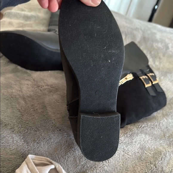 Taylor Brand Buckle Riding Boot - Picture 3 of 5